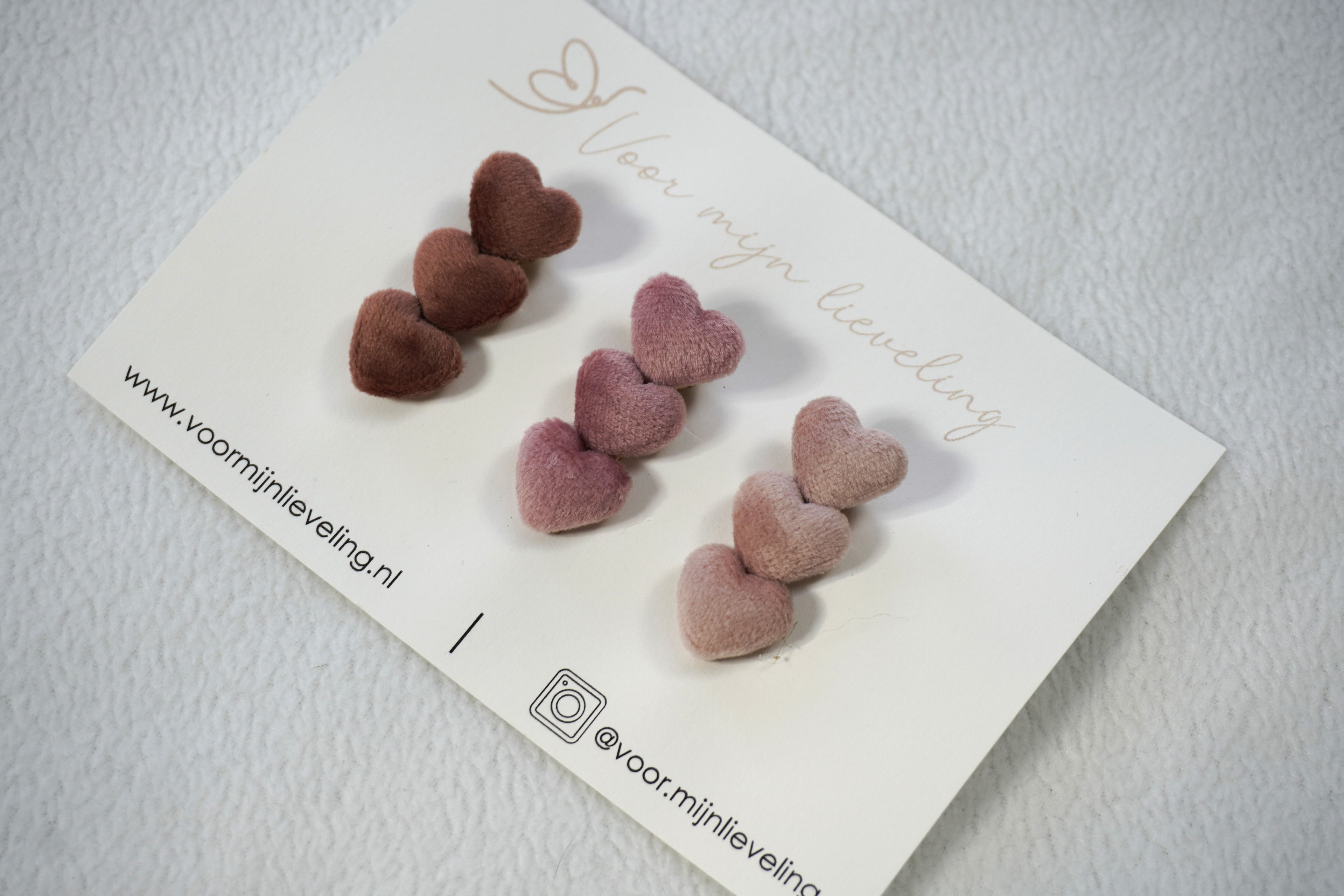 Alligatorspeldjes "Velvet hearts"